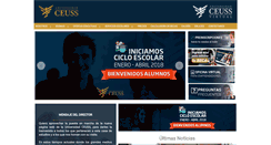 Desktop Screenshot of ceuss.edu.mx